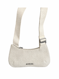 Jacquemus Le Bisou Gros Grain Shoulder Bag – Ecru Textured Canvas