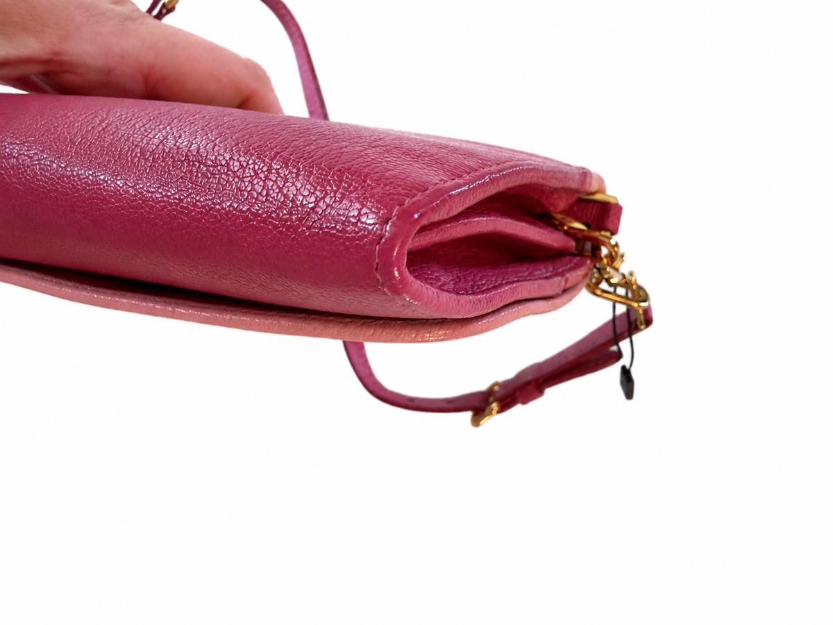Miu Miu Madras Wallet on Chain 5M1290 – Peonia Bicolor