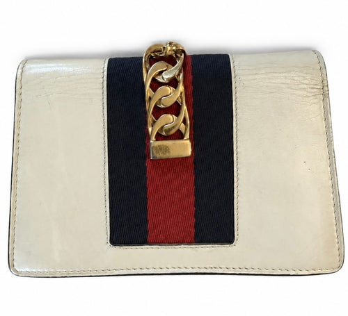 Gucci Sylvie Mini Crossbody Bag Ivory