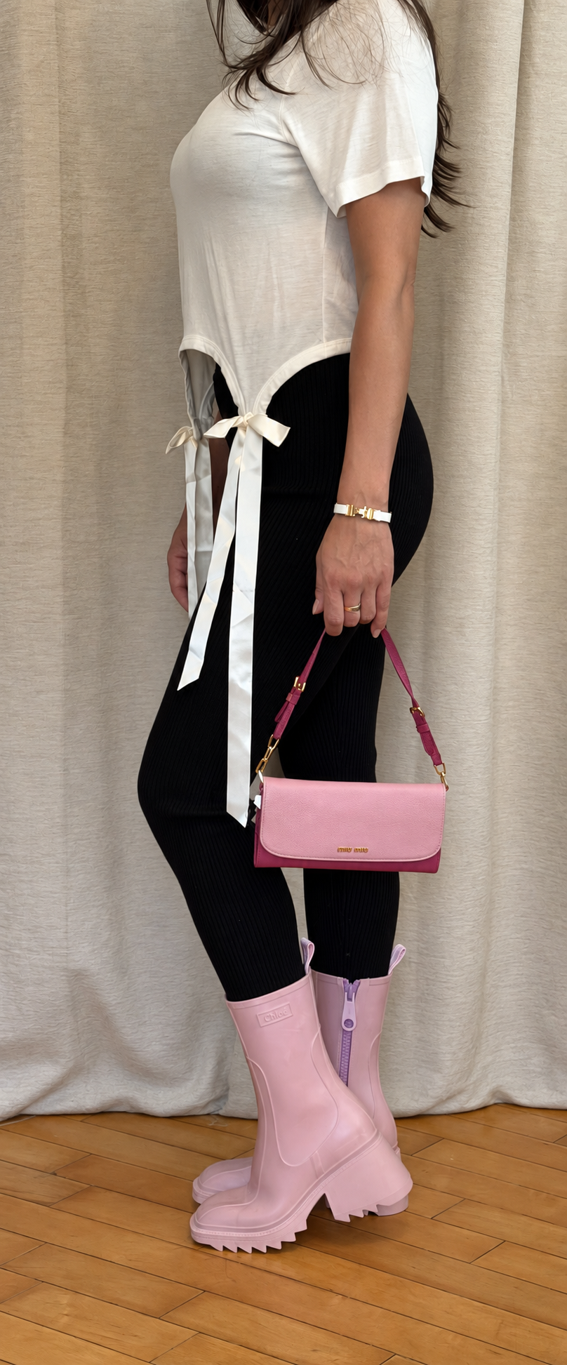 Miu Miu Madras Wallet on Chain 5M1290 – Peonia Bicolor