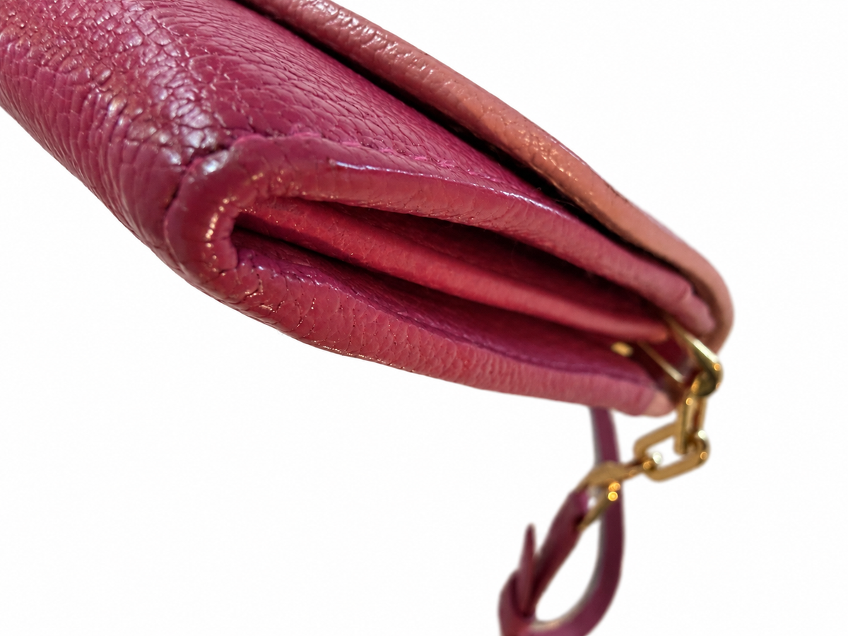 Miu Miu Madras Wallet on Chain 5M1290 – Peonia Bicolor